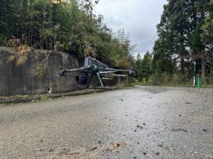 UAVレーザー測量でグラウンドデータの取得